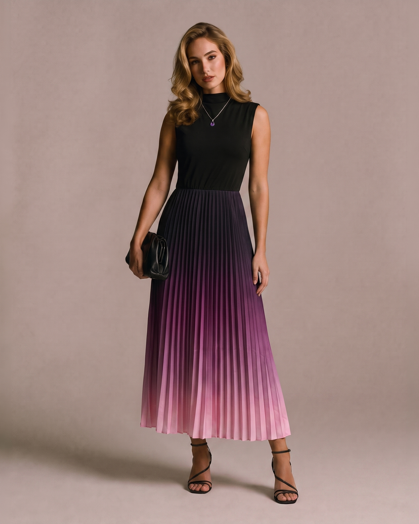 Vestido Delphine Dégradé