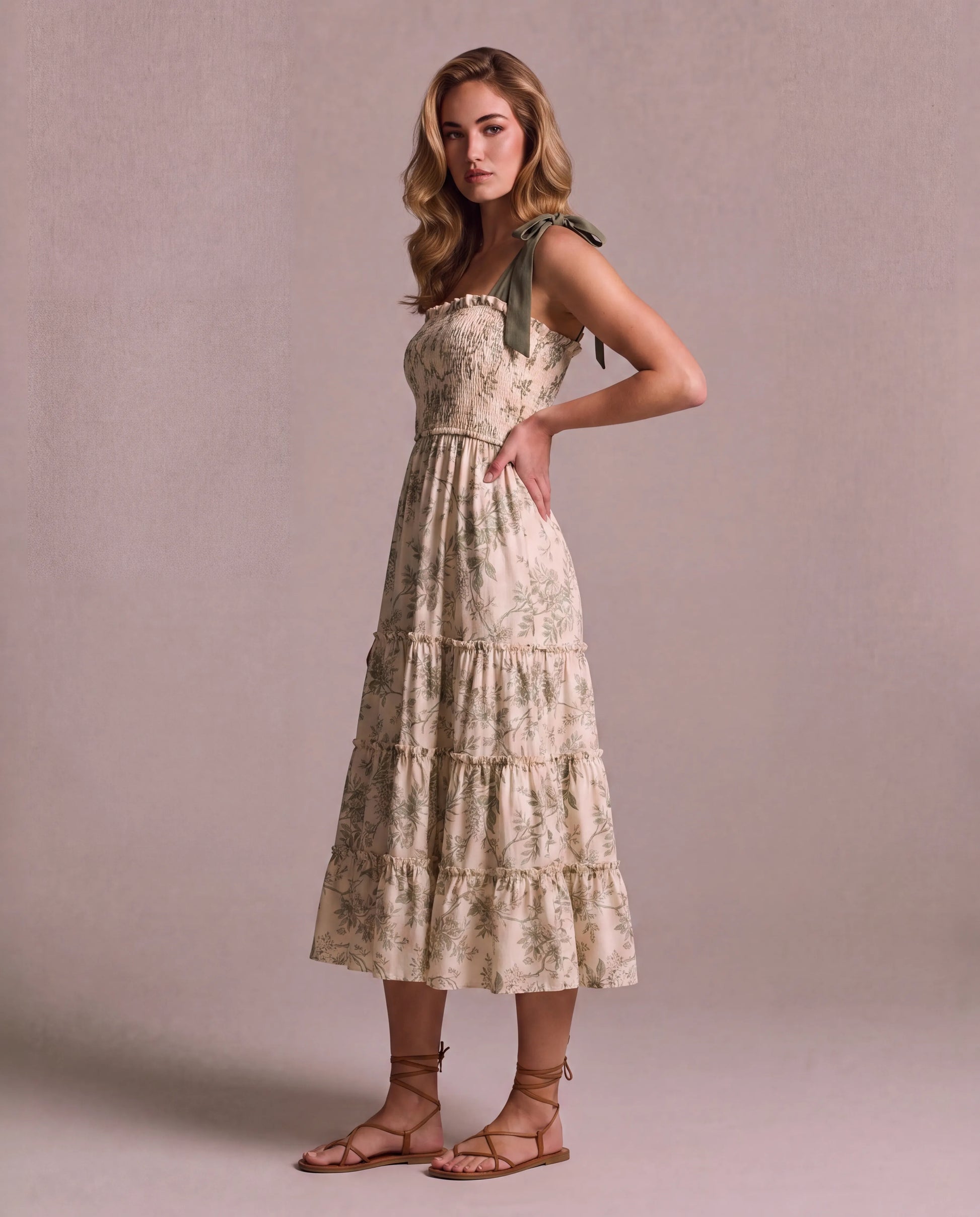 Vestido Fleur - vista lateral