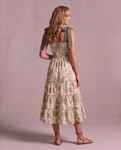 Vestido Fleur - vista de espalda